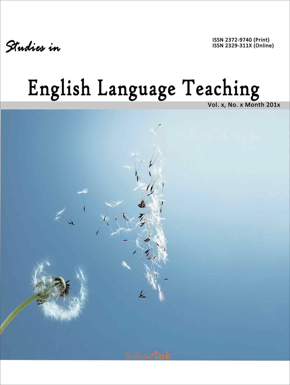 Studies in English Language Teaching